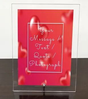 Personalized Acrylic Plaque Customized with Photo, Collage, Quote