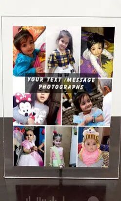 Personalized Acrylic Plaque Customized with Photo, Collage, Quote