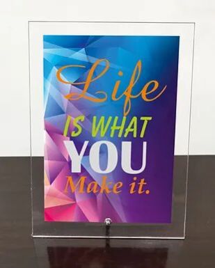 Personalized Acrylic Plaque Customized with Photo, Collage, Quote