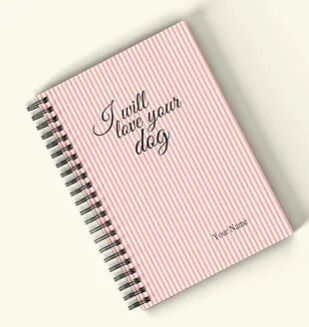 Personalized Hardbound Wiro / Spiral NoteBook / Diary (NBHB Wiro 003)