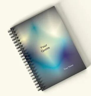 Personalized Hardbound Wiro / Spiral NoteBook / Diary (NBHB Wiro 007)