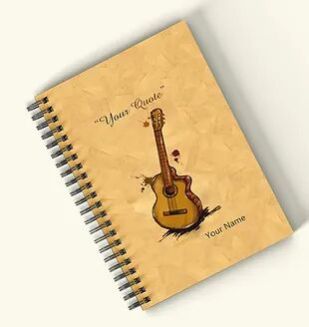 Personalized Hardbound Wiro / Spiral NoteBook / Diary (NBHB Wiro 012)