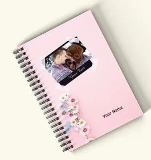 Personalized Hardbound Wiro / Spiral NoteBook / Diary (NBHB Wiro 018)