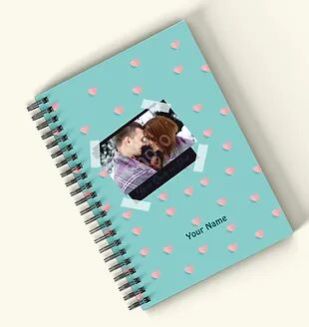 Personalized Hardbound Wiro / Spiral NoteBook / Diary (NBHB Wiro 019)