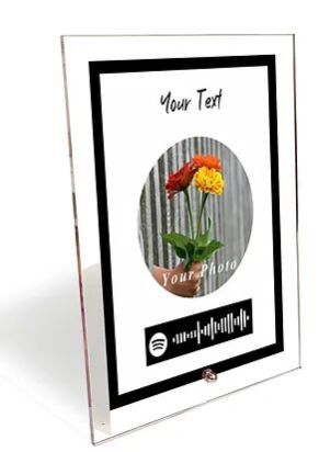 Personalized Scannable Spotify Code Acrylic Music Plaque (S02)