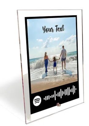 Personalized Scannable Spotify Code Acrylic Music Plaque (S03)