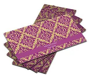 Shagun Envelopes With Front & Back Design (Pack of 10)