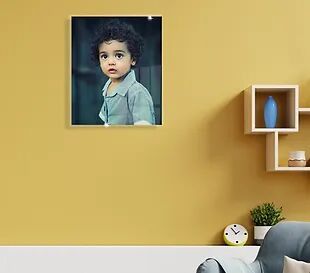 Wall Mount Rectangle Shape Acrylic Photograph Printed Frame (Acr Rect 03)