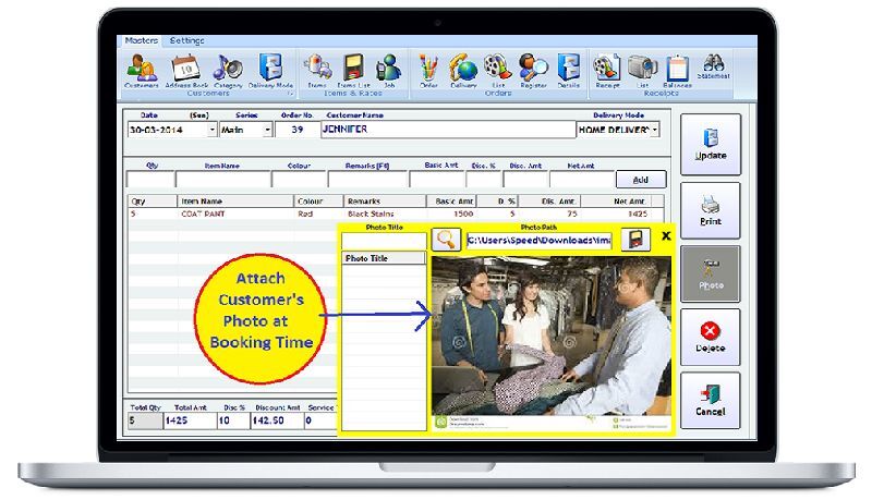 Clean Machine Laundry & Drycleaners ERP Software 03