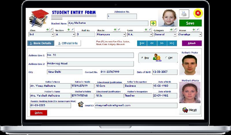 I-Genius School ERP Software 02