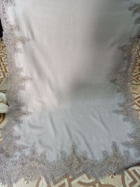 Australian Lace Fine Wool Stole 02