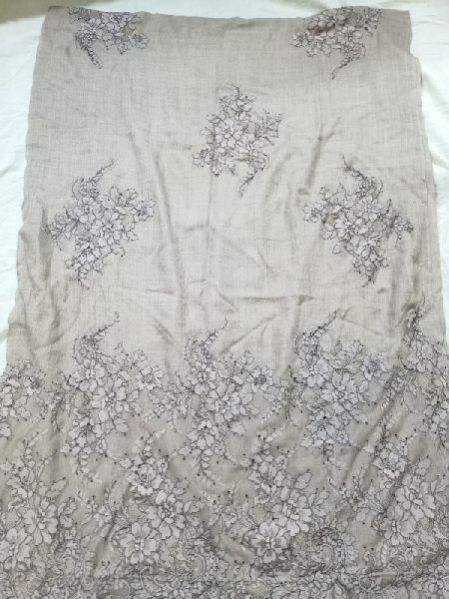 Fine Wool Lace Stole 01