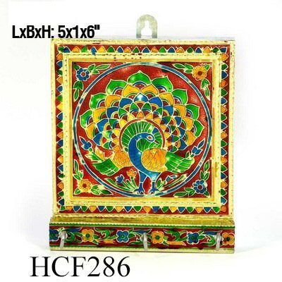 Peacock Keychain Hooklet