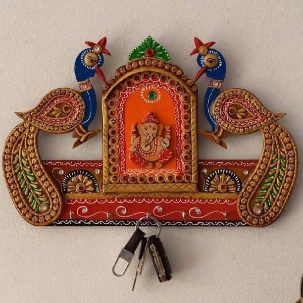 Peacock Keychain Hooklet