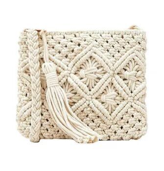 HLY-B10 Macrame Shoulder Bag