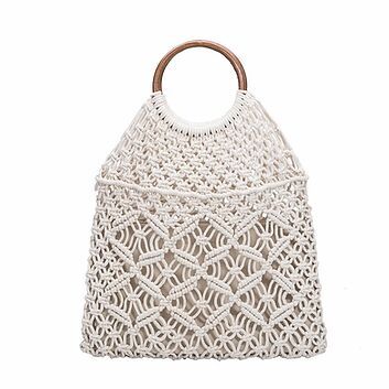 HLY-B5 Macrame Handbag