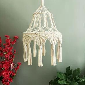 HLY-LS8 Macrame Lamp Shade