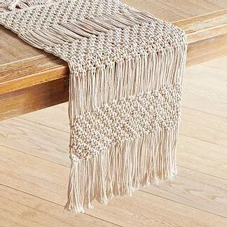 HLY-TR5 Macrame Table Runner