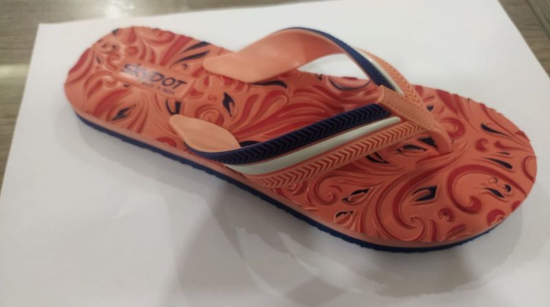 Peach/Navy Blue Color