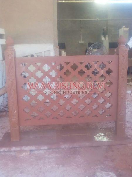 Decorative Sandstone Carved Jali 01