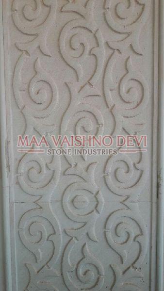 Decorative Sandstone Carved Jali 03