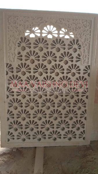 Decorative Sandstone Carved Jali 07