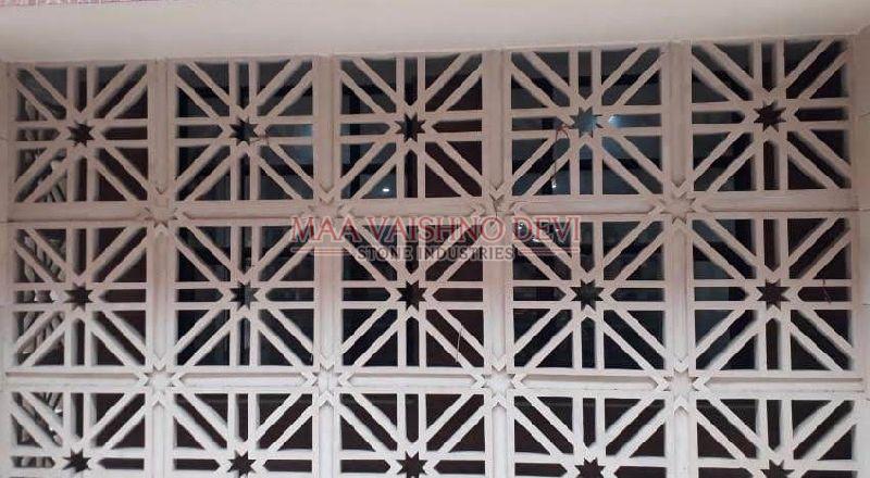 Decorative Sandstone Carved Jali 08