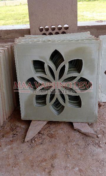 Decorative Sandstone Carved Jali 19