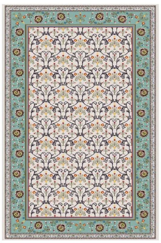 Des. No. 208 Velvet Rug