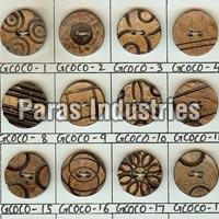 Wooden Buttons 06
