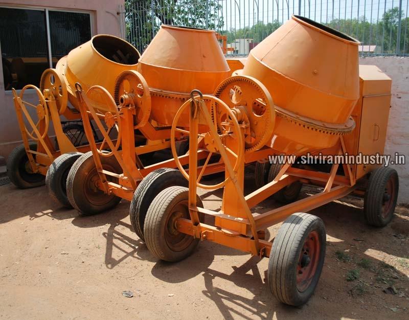 Drum Concrete Mixer 01