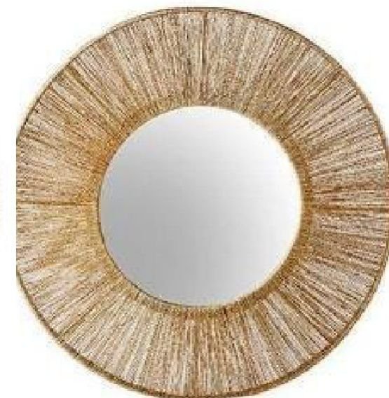 Rattan Mirror 04