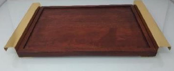 Wood & Iron Serving Tray 07