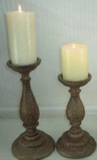 Wooden Candle Holder 03