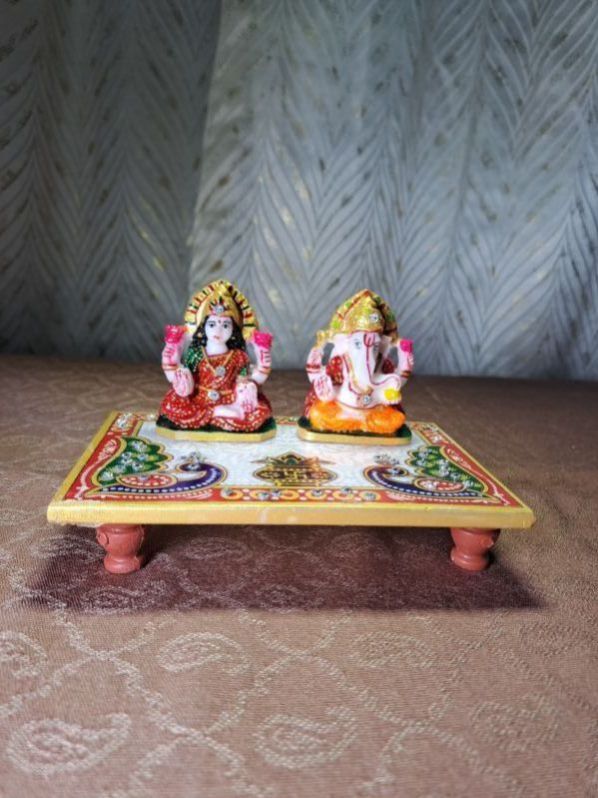 Marble Ganesh Laxmi Statue