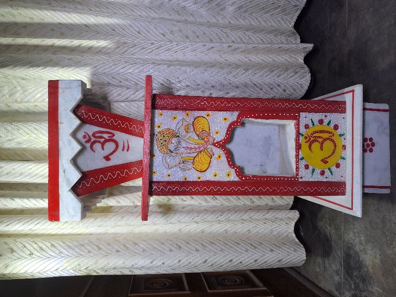 2.5 Ft Marble tulsi Pot