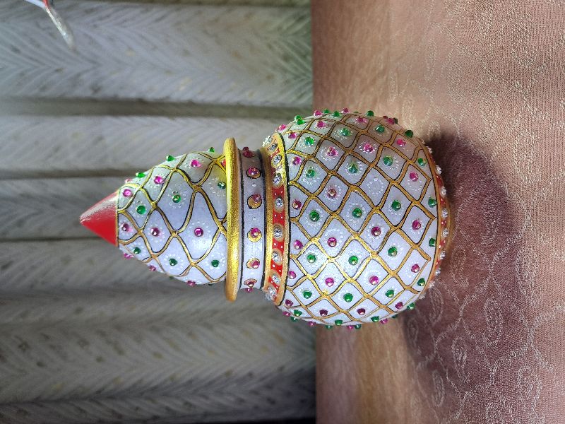 5 Inch Fancy Marble Kalash