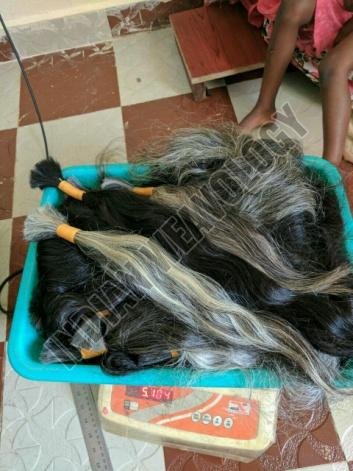 Grey Hair Extensions 01