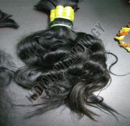 Raw Indian Bulk Hair 02