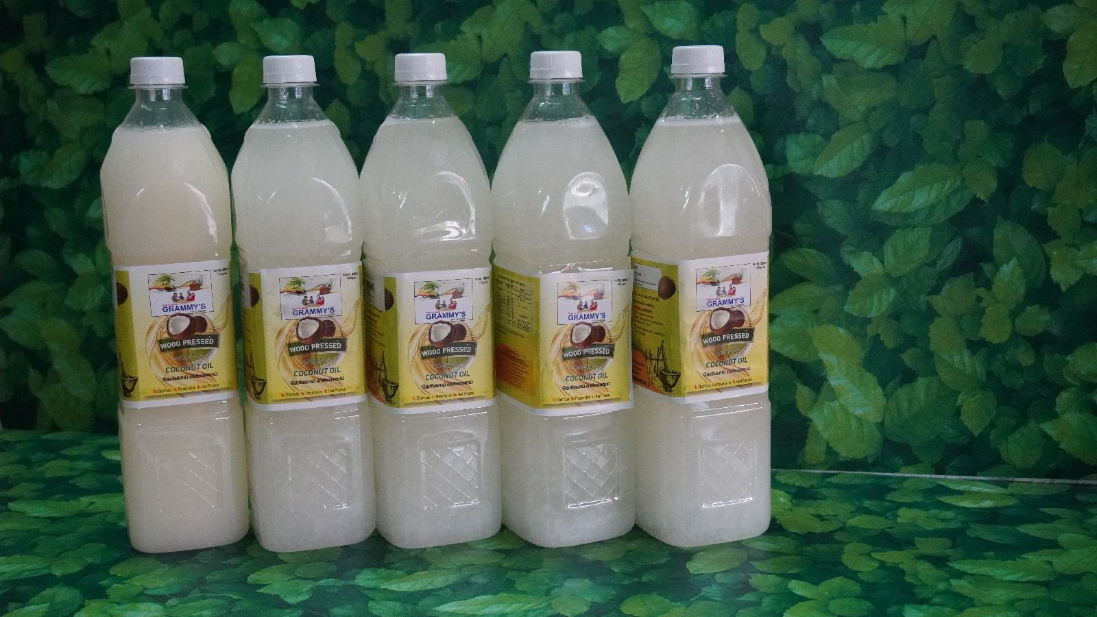 Wood Pressed Coconut Oil
