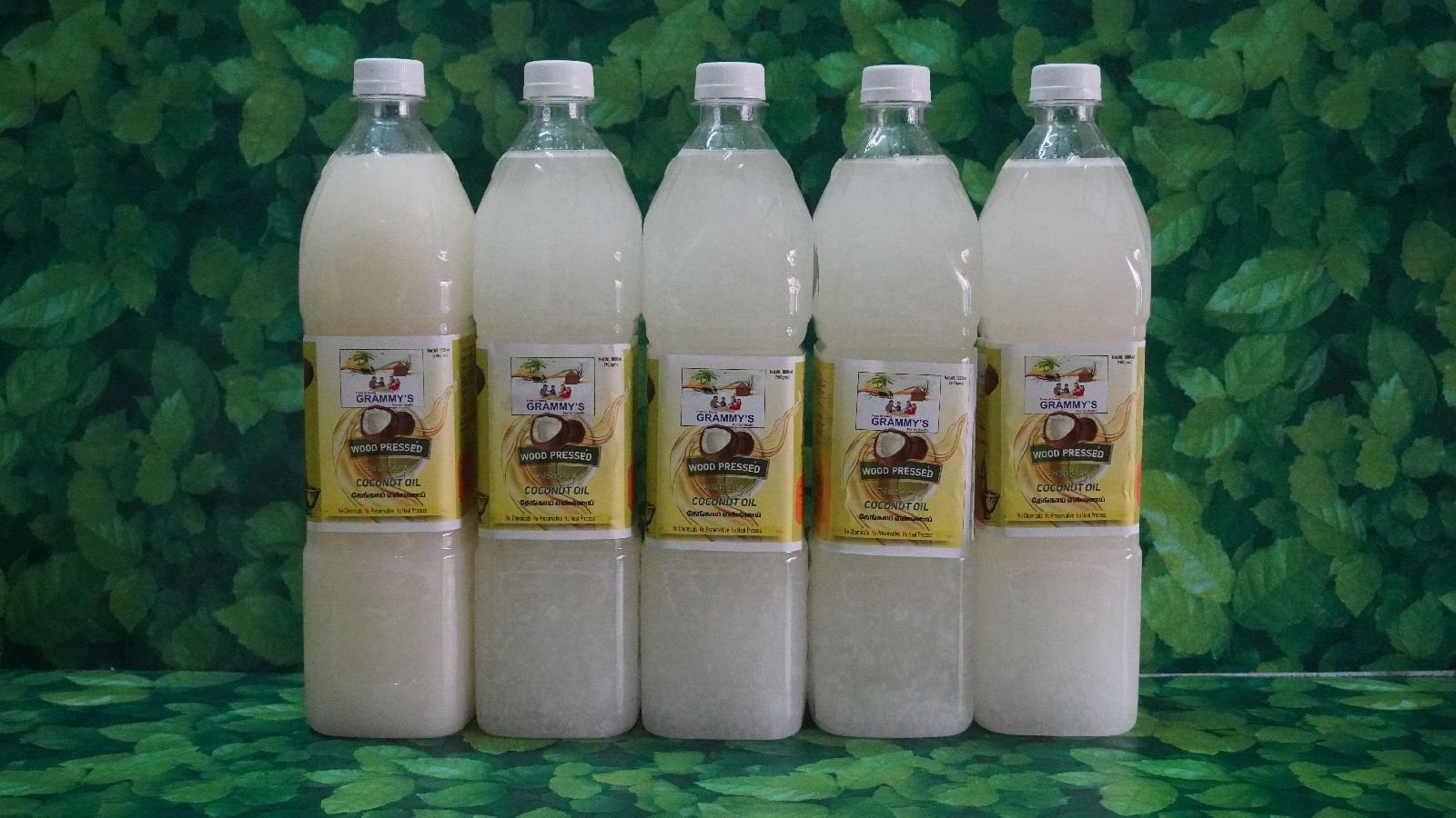 Wood Pressed Coconut Oil