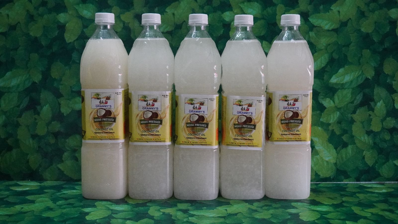 Wood Pressed Coconut Oil