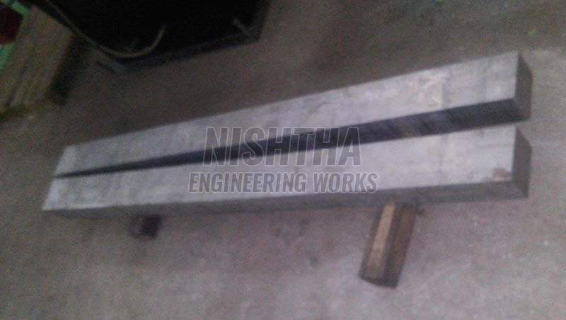 1800 x 200 x 100 AL  Plate  Cutting