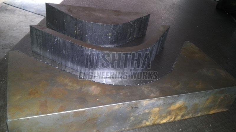 MS Plate Cutting in Profile