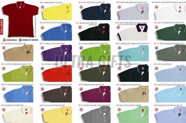 T-Shirt Shade Card 01