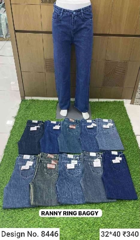 Des. No. 8446 Ladies Stretchable Jeans