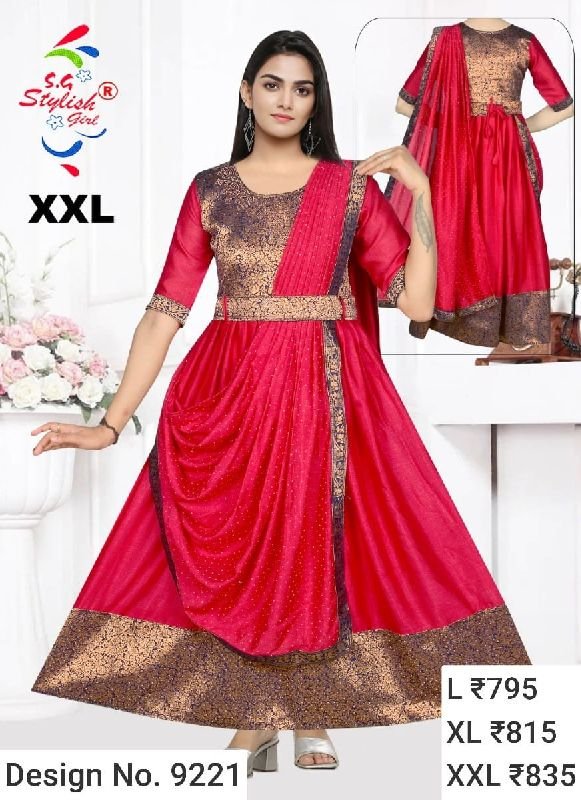 Des. No. 9221 Ladies Modern Gown