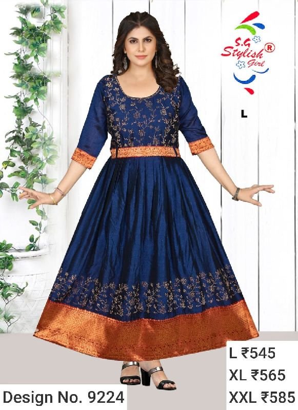 Des. No. 9224 Ladies Modern Gown