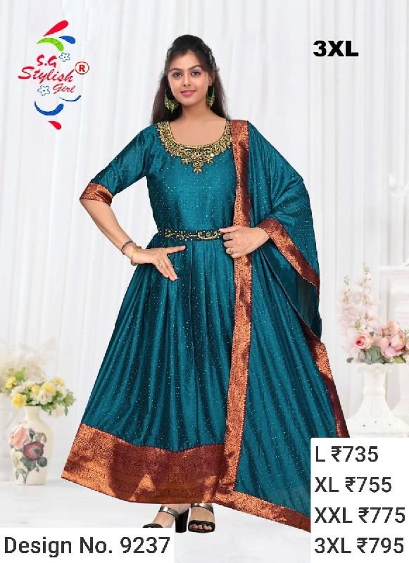 Des. No. 9237 Ladies Stylish Gown