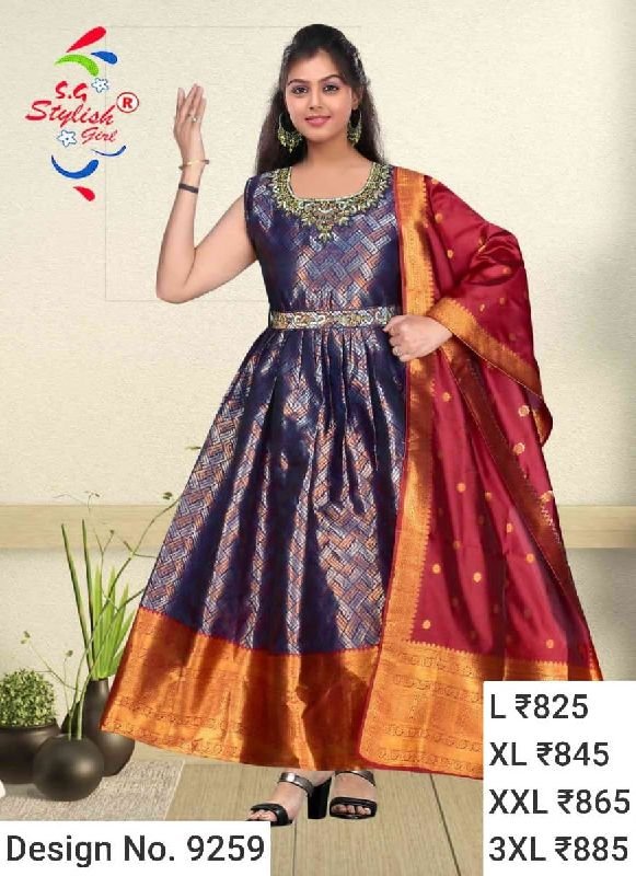 Des. No. 9259 Ladies Stylish Gown